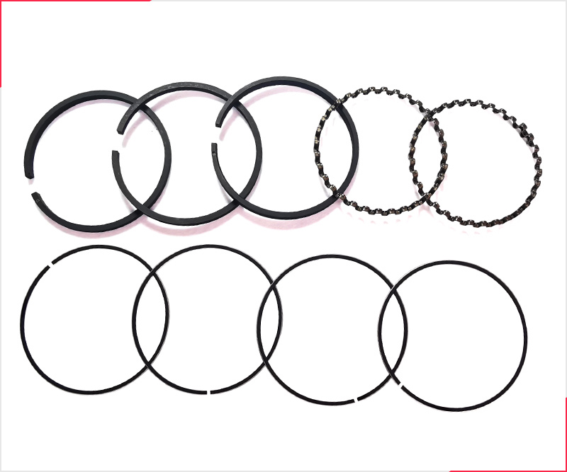 Piston ring-piston machine parts